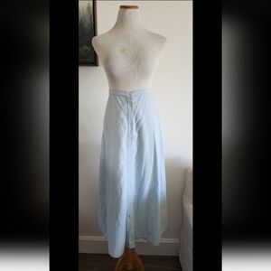 Ralph Lauren Light Blue A-Line Skirt